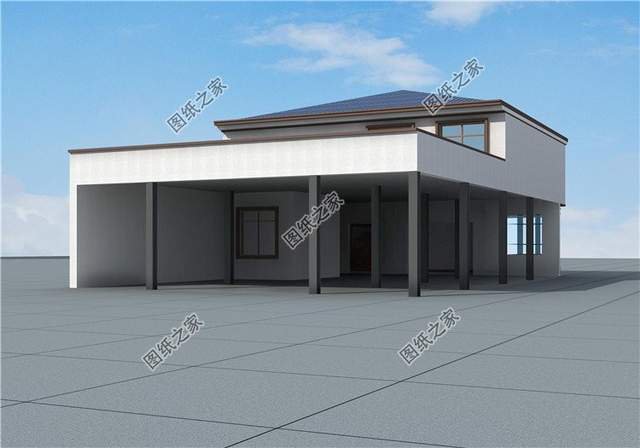 帶商鋪的農村別墅設計，讓小地方生活更加輕松自在，安居樂業