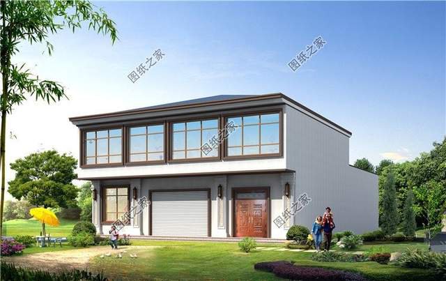 帶商鋪的農村別墅設計，讓小地方生活更加輕松自在，安居樂業