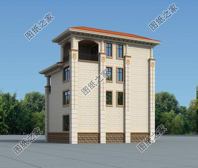 農村高層自建別墅設計，城市的繁華不耽誤農村的高樓林立