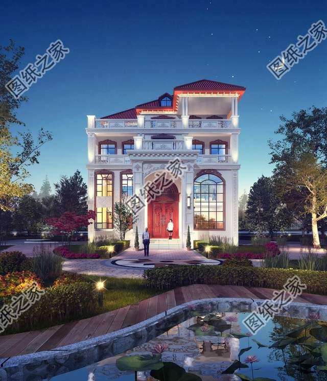 農村高層自建別墅設計，城市的繁華不耽誤農村的高樓林立