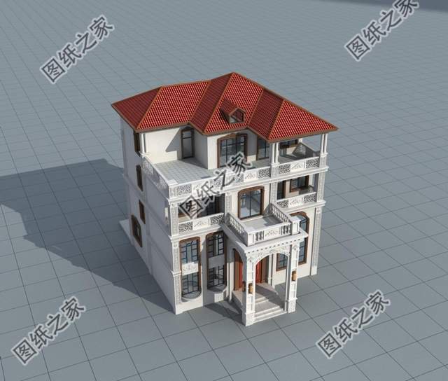 農村高層自建別墅設計，城市的繁華不耽誤農村的高樓林立