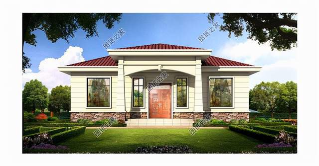 最實用的一層別墅，五套別具特色的圖紙，建好媲美頂級別墅