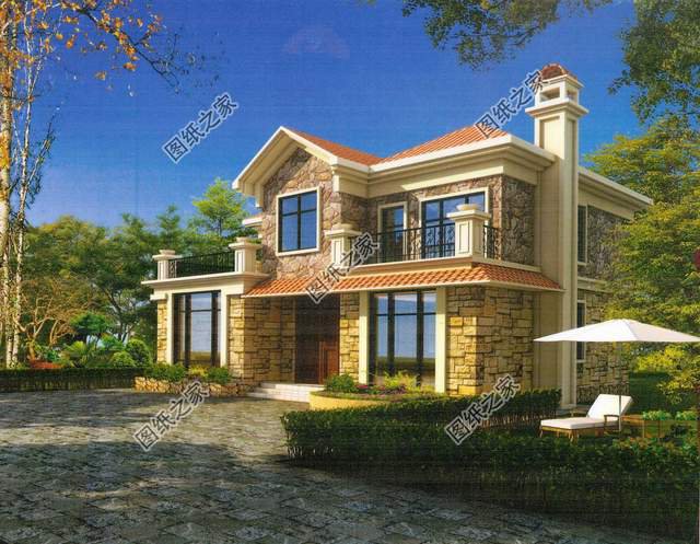 保留煙囪的農村別墅設計，濃郁的煙火氣息，充滿回憶