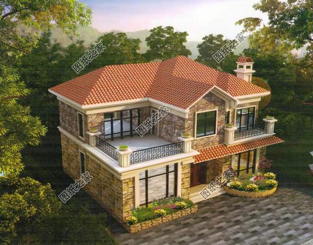 保留煙囪的農村別墅設計，濃郁的煙火氣息，充滿回憶