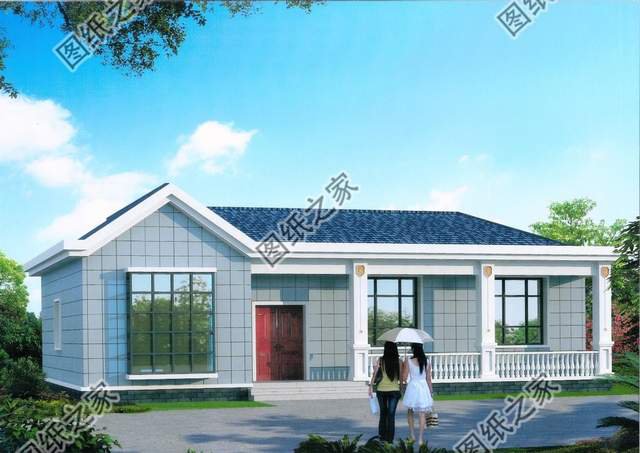 一層小別墅設計，實在的農村房屋，舒適的農村生活