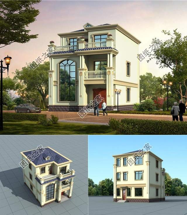 農村小戶型建房就應該這么蓋，美觀又氣派，忍不住分享給你們