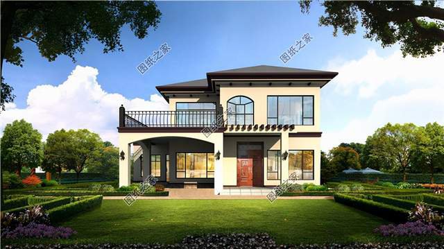 5款帶車庫的農(nóng)村別墅設計，滿足基本居住舒適性，出行更便捷