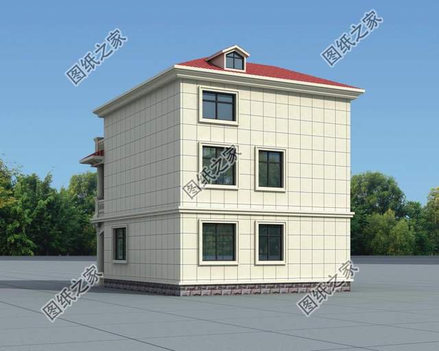 二層半簡歐式別墅設(shè)計(jì)，室內(nèi)功能充足，保證家人生活舒適溫馨