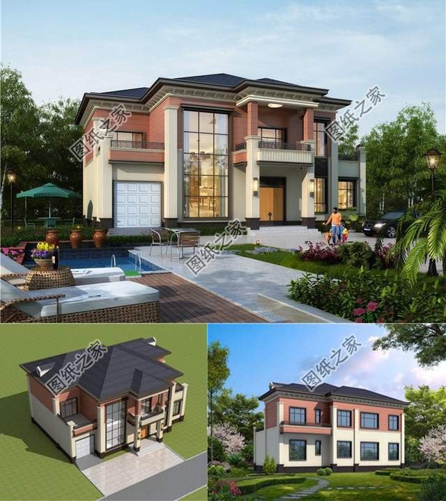 5款農村別墅功能性強設計，生活居住舒適，足矣一家人使用