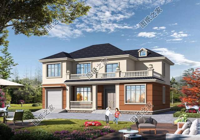 8款農村二層自建房推薦，回村建房還得是建二層，顏值在線