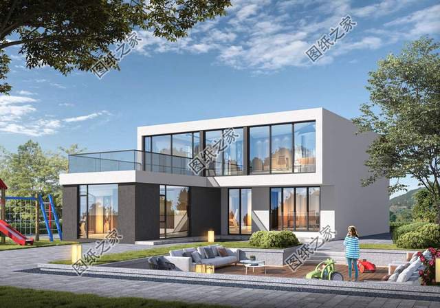 現代風別墅設計，新時代建房的寵兒，更多年輕人的選擇
