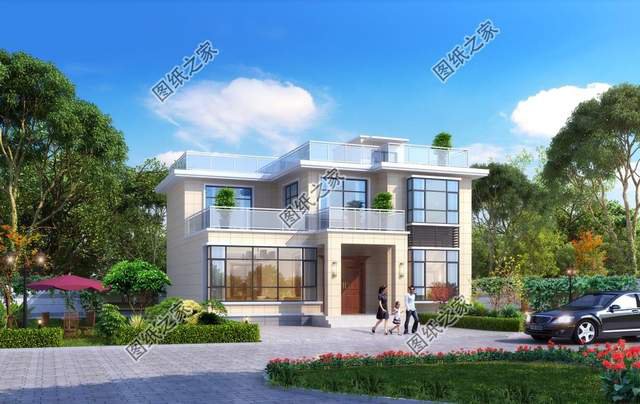 現代風別墅設計，新時代建房的寵兒，更多年輕人的選擇