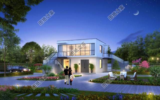 現代風別墅設計，新時代建房的寵兒，更多年輕人的選擇