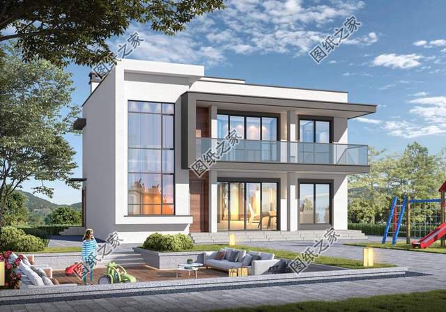 現代風別墅設計，新時代建房的寵兒，更多年輕人的選擇