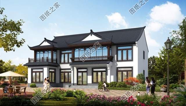 10款新中式風格別墅設計，每一款都美到無法自拔，不信你不心動