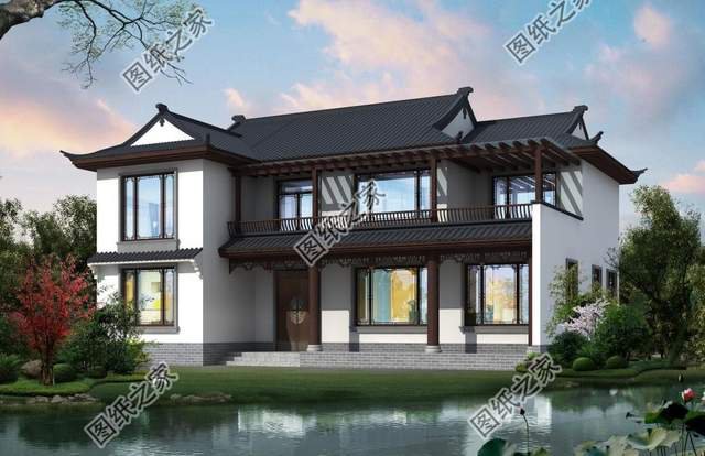 10款新中式風格別墅設計，每一款都美到無法自拔，不信你不心動