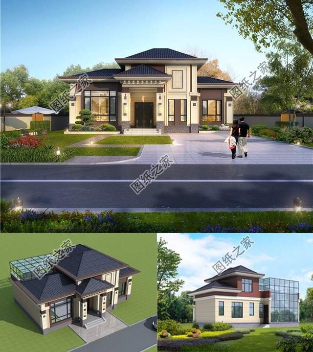 適合新農村建造的別墅設計，選擇返鄉建房真香定律終究還是沒躲過