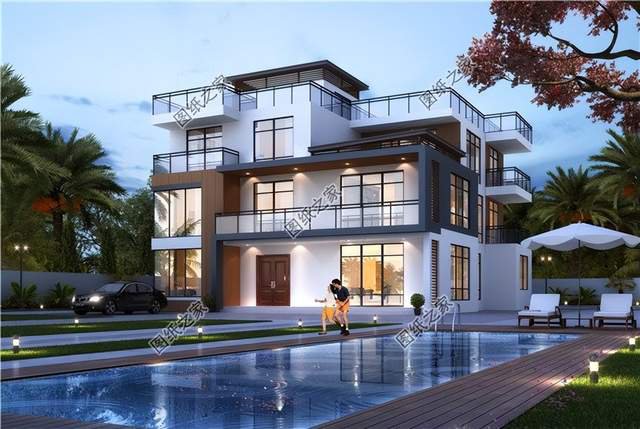 5款現(xiàn)代別墅設(shè)計，農(nóng)村自建造價低，快來看看吧