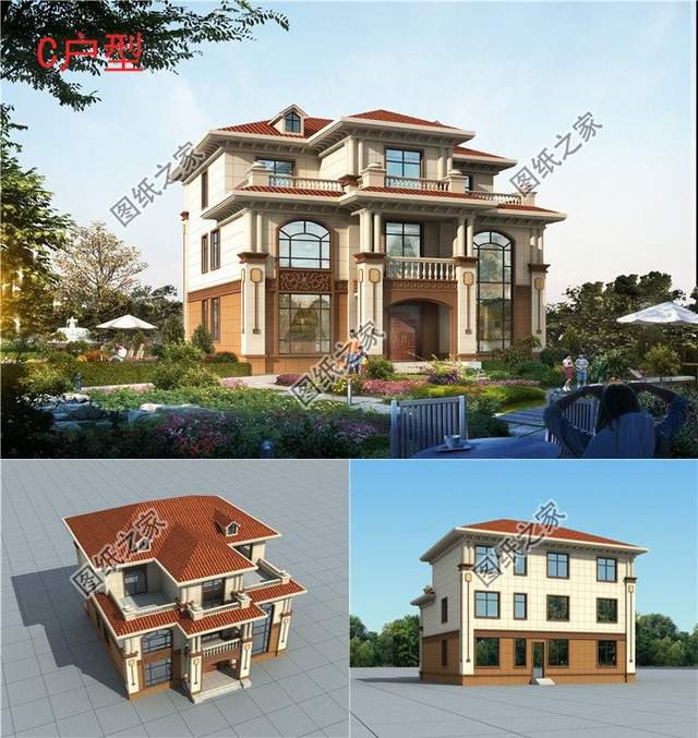 最實用的三層別墅設計，滿足更多人的居住需求，提升居住舒適度