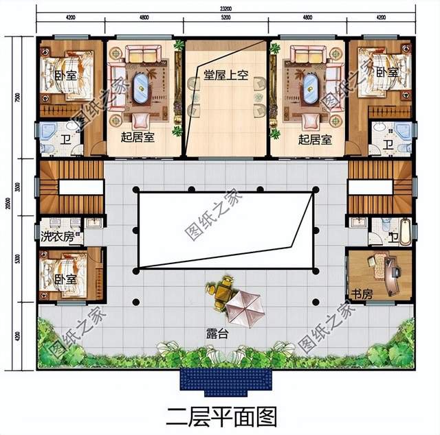 5棟四合院別墅設計，每一棟都超美，喜歡就收藏起來吧