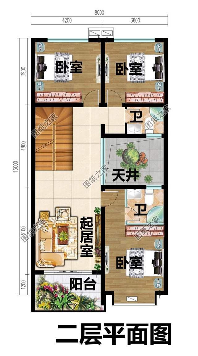 開間小的現代別墅設計，占地小功能強，受到小年輕的喜歡