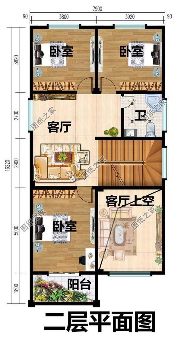 平屋頂自建別墅，設計精良大氣，平屋頂也能建出豪宅感