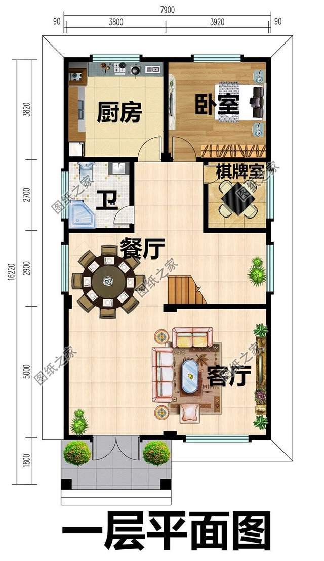 平屋頂自建別墅，設計精良大氣，平屋頂也能建出豪宅感