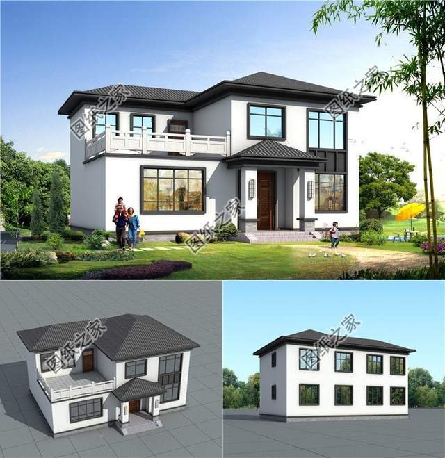 5套新中式自建房設計，農村建房的優質選擇，忍不住推薦給你們