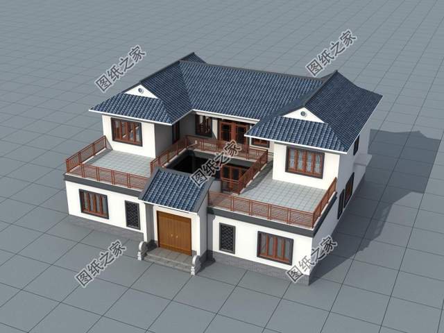 傳統中式合院別墅設計，神秘的東方文化總是讓我們國人為之瘋狂