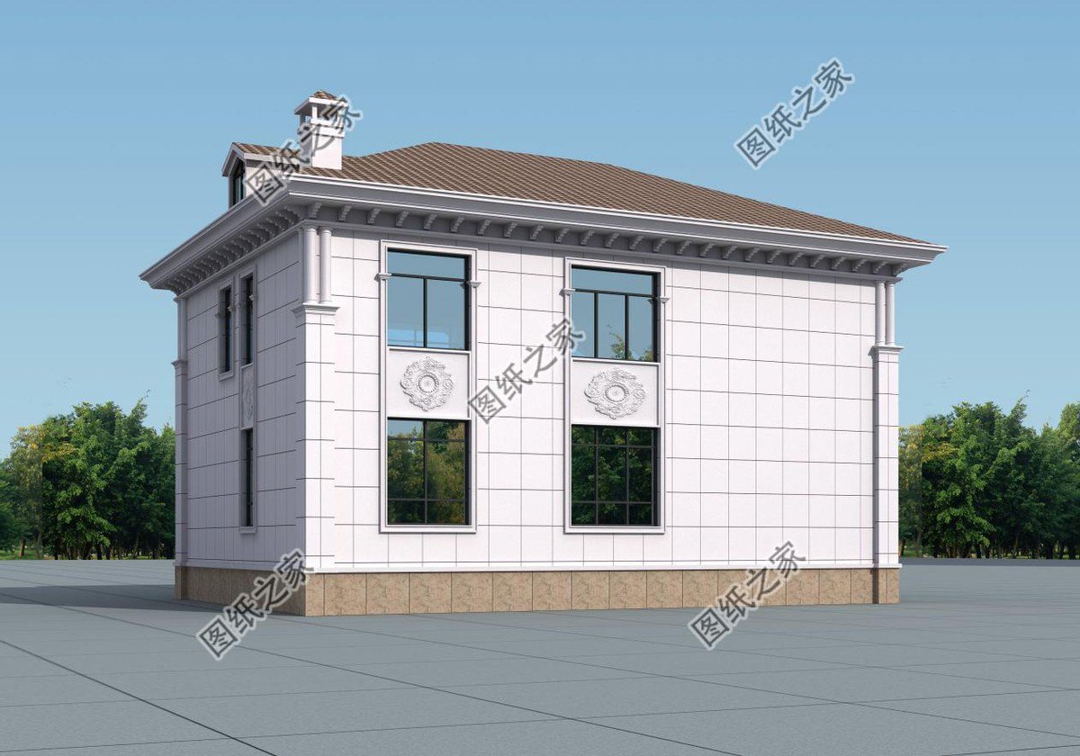 坡屋頂?shù)霓r(nóng)村別墅，兼得實(shí)用與美觀，性價(jià)比超高的設(shè)計(jì)