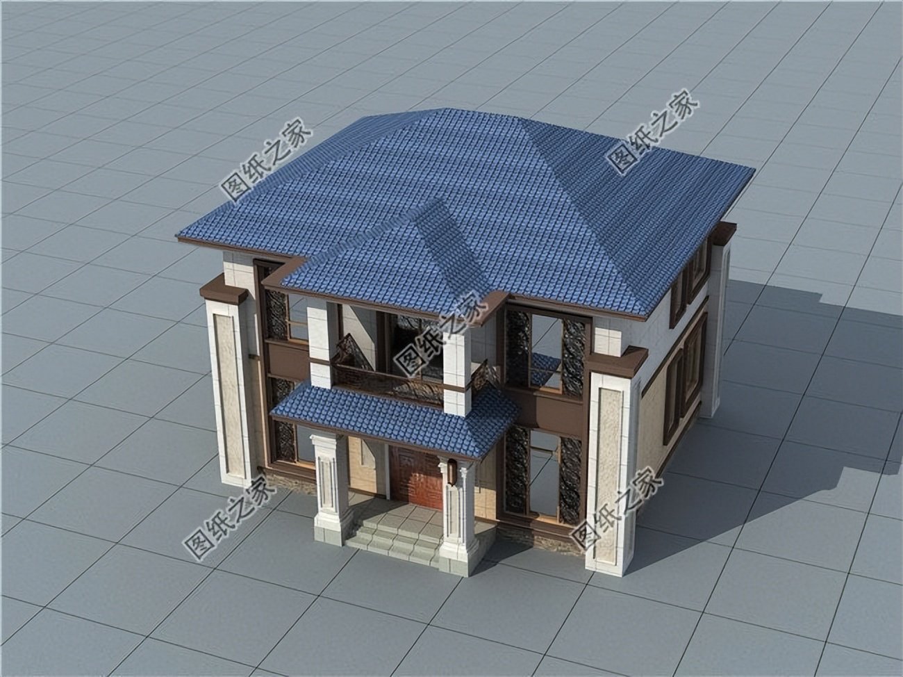 二層經(jīng)濟實用型別墅推薦，好看又實用，布局合理居住舒適