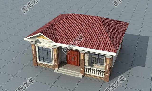 歐式一層別墅設計，獻給父母晚年最好的禮物，爸媽住著也安逸