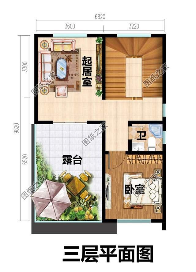 簡(jiǎn)約現(xiàn)代三層別墅設(shè)計(jì)，多處細(xì)節(jié)的雕刻處理使得戶型通透又大氣