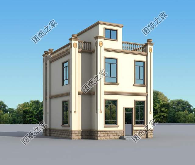 小戶型農(nóng)村別墅設(shè)計，小小面積卻能實現(xiàn)豪宅夢，簡單好看又實用