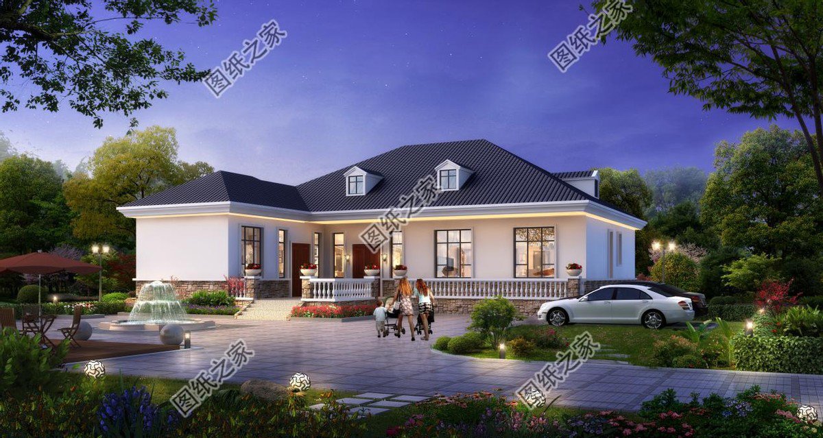 七字戶型別墅設計推薦，合理安排布局實現完美的生活空間