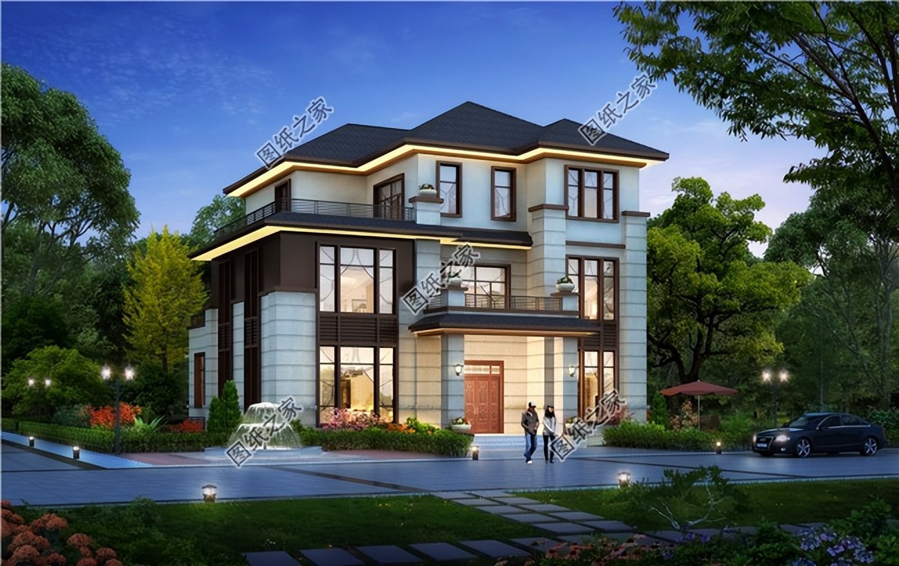 五款新中式別墅設計，外觀低調奢華內涵，室內實用舒適寬敞