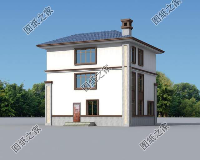 農村新中式別墅圖紙推薦，經濟又實用，建房者可以拿去參考