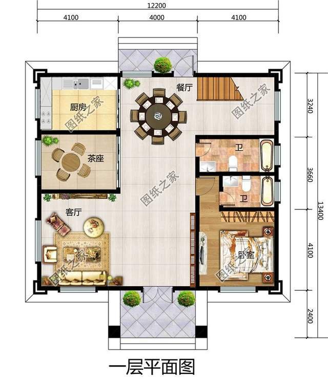 農村新中式別墅圖紙推薦，經濟又實用，建房者可以拿去參考