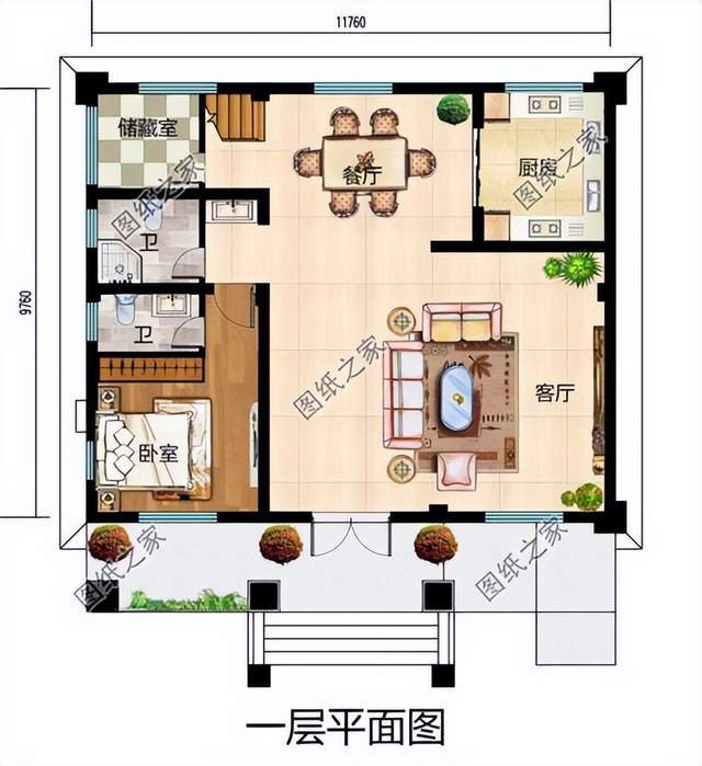 農村房屋設計，優秀的建房設計給家人帶來舒適的起居生活