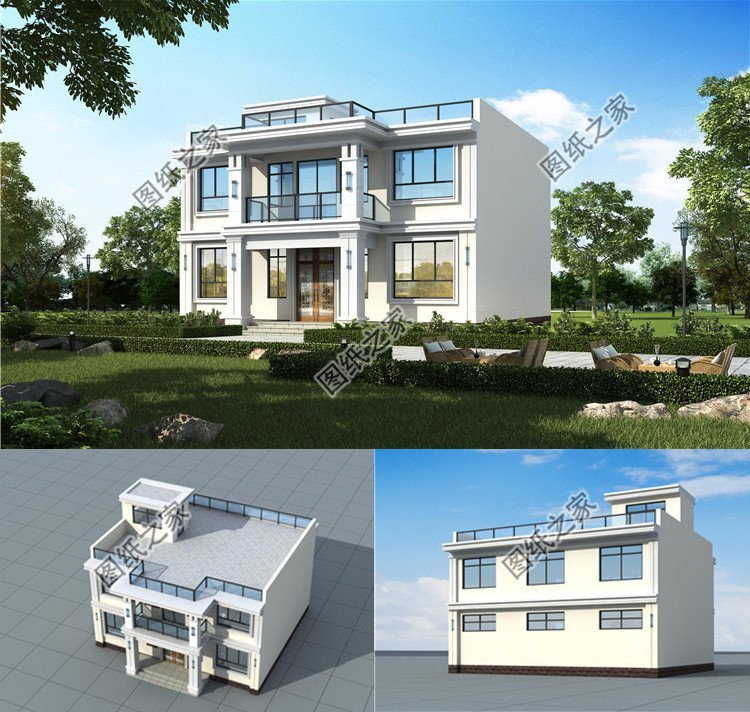 農(nóng)村自建房圖紙推薦，簡(jiǎn)單實(shí)用造價(jià)低，生活居住舒適又愜意