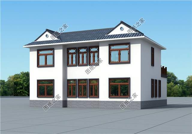 中國式庭院別墅設計，刻在骨子里的中式浪漫，適合農村建房