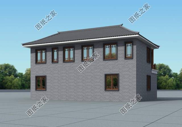 中國式庭院別墅設計，刻在骨子里的中式浪漫，適合農村建房