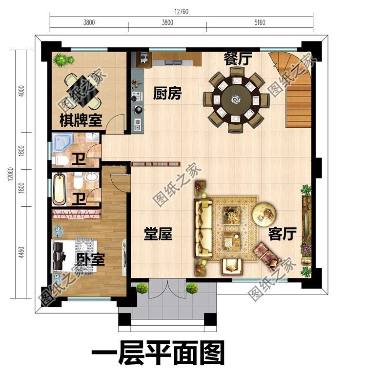 農村新中式自建別墅設計，給人古樸韻味、清雅別致的經典享受
