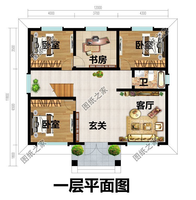 返鄉(xiāng)建棟別墅占地方正實用，生活舒適度直接拉滿惹人羨慕