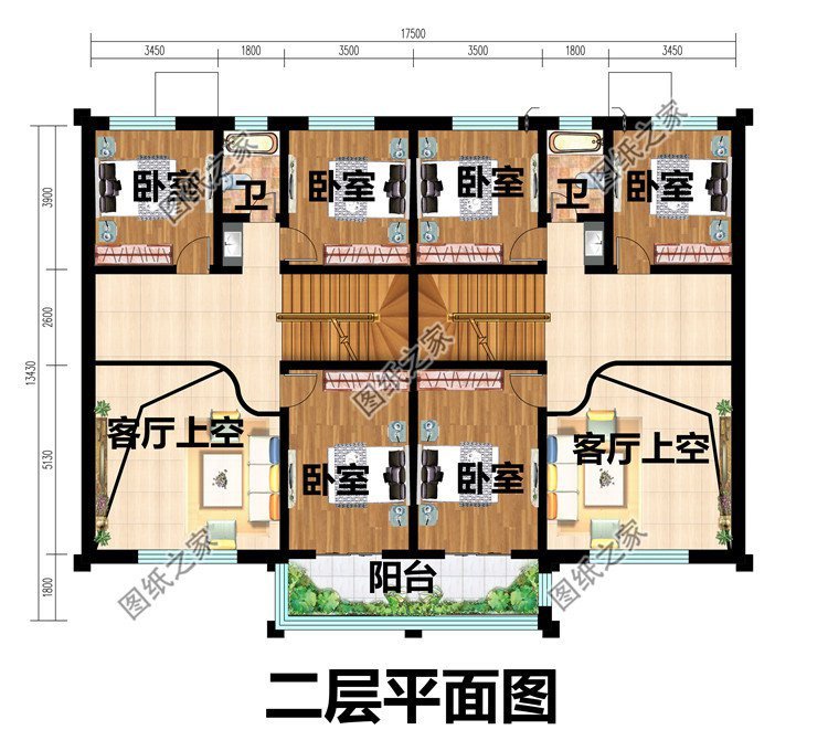 傳統歐式自建房設計，造型經典好看，屋內布局合理實用