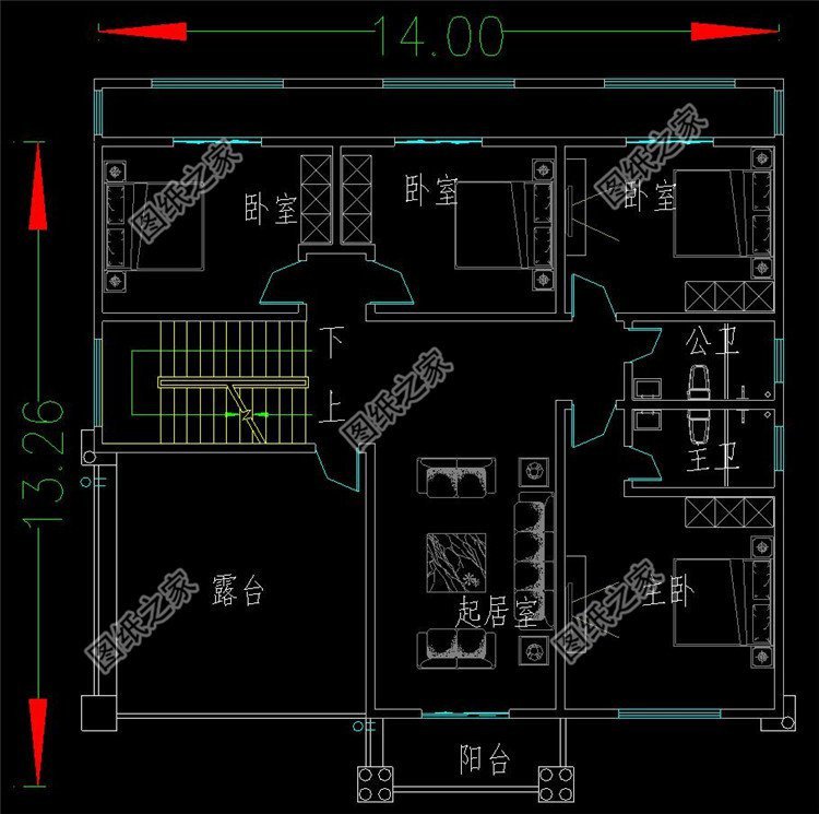 大面積露臺設計，戶外娛樂空間充裕，享受鄉村的美好風光