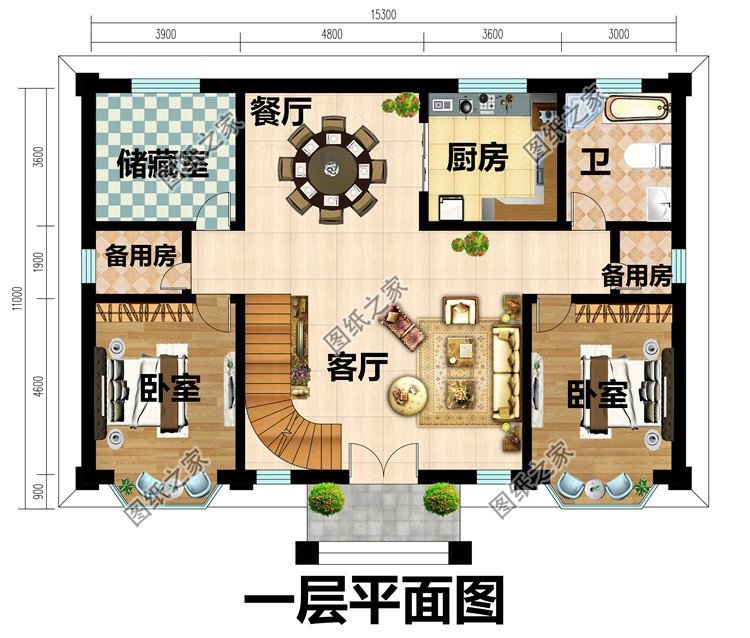 農村自建房設計圖紙推薦，住進這樣的房子，滿滿的幸福感