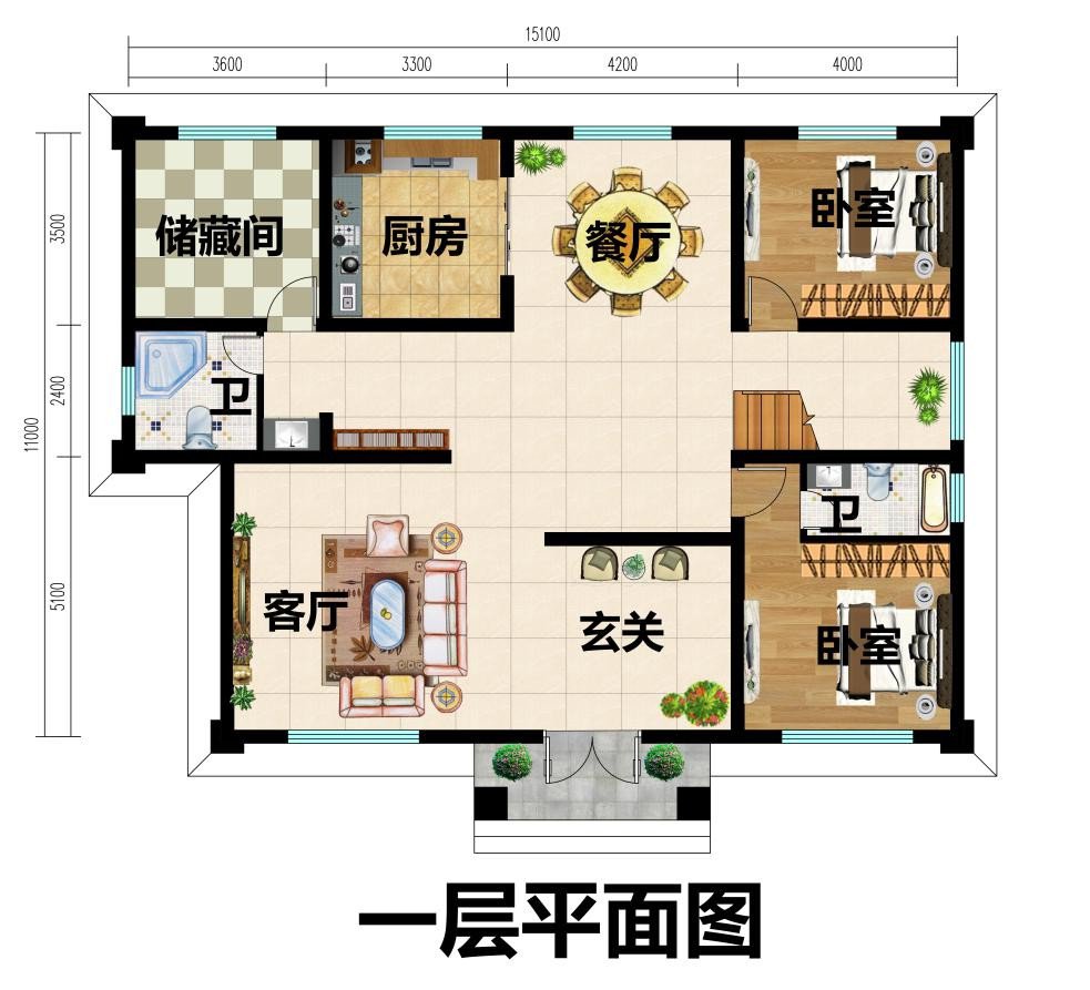 農村自建房設計圖紙推薦，住進這樣的房子，滿滿的幸福感