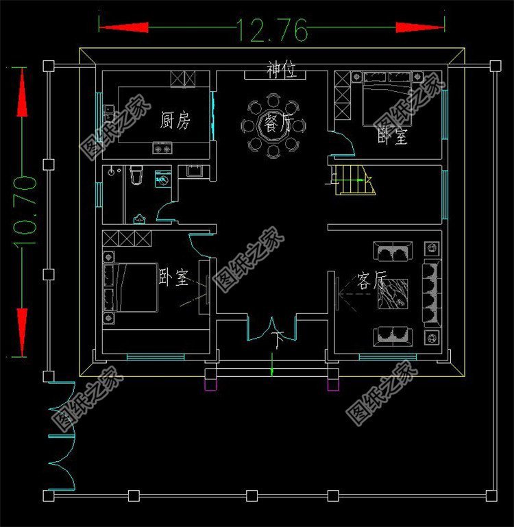 農村自建房設計圖紙推薦，住進這樣的房子，滿滿的幸福感