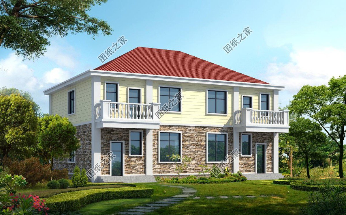 農村家里兩兄弟如何建房，雙拼合建巨劃算，快來看一看